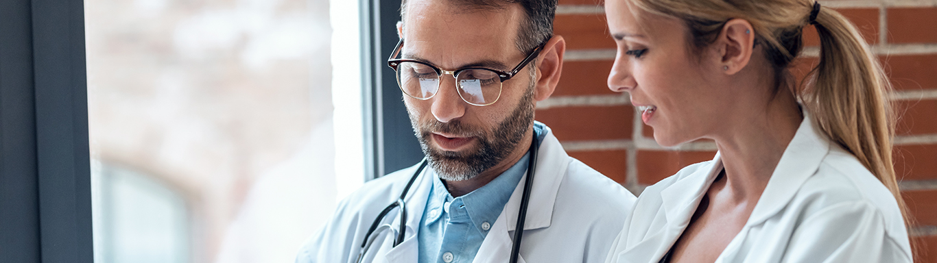 Fachärztin im Krankenhaus